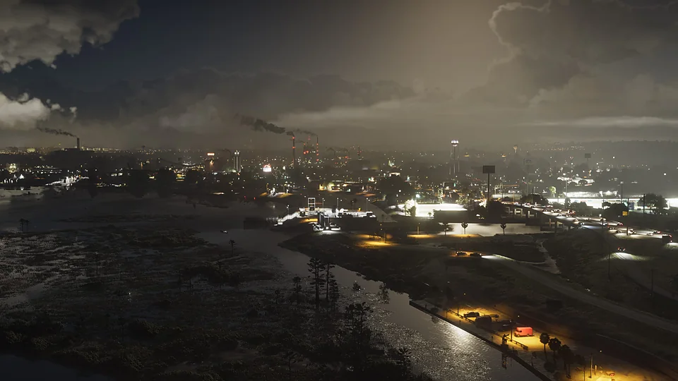 Ambrosia et sa campagne : un décor qui rappelle par endroits l'Amérique rurale de Red Dead.