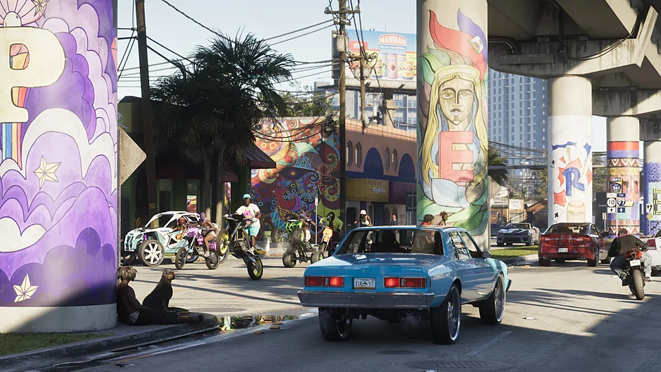 Les rues de Vice City, où chaque témoin compte