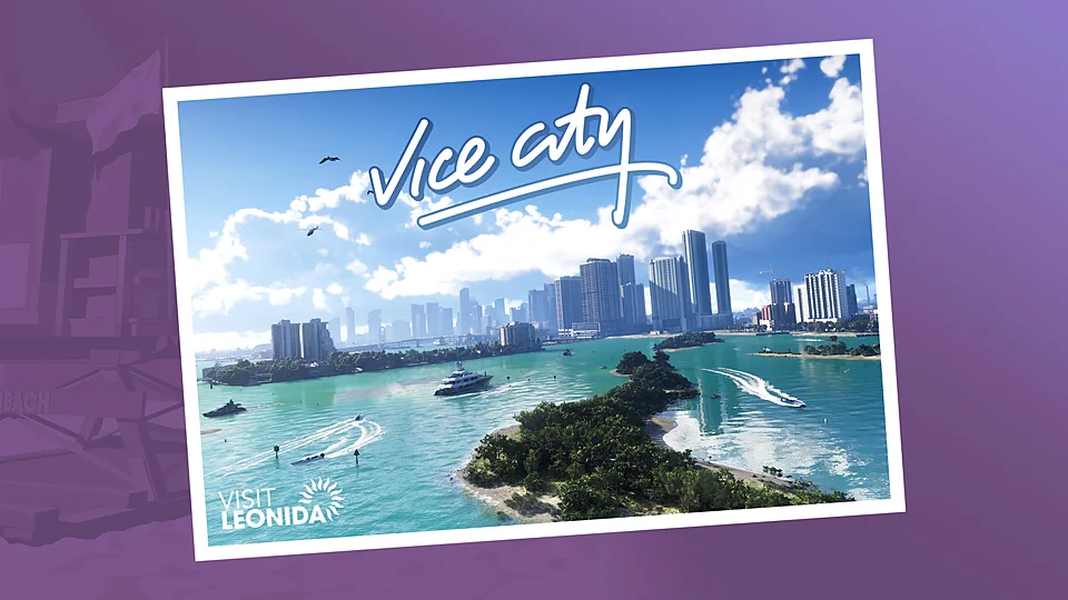 La carte postale de Vice City, en attendant de la voir en 4K sur PC